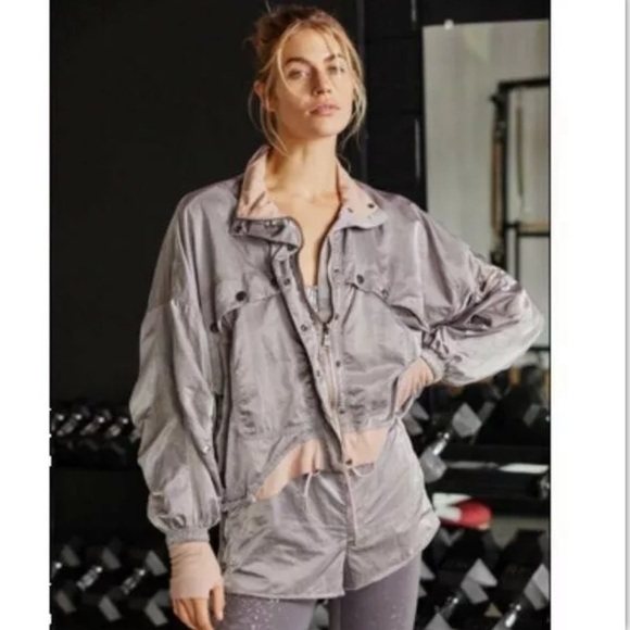 NWOT New Free People Movement Opal Workout Jacket Size Medium - Picture 2 of 14